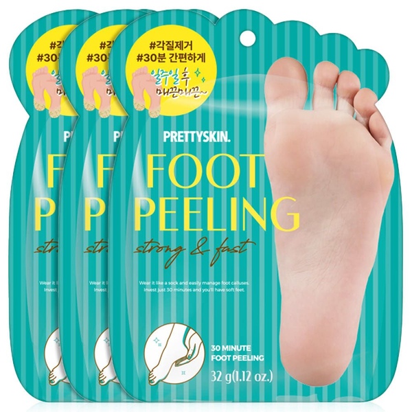 강력 풋 필링 발 각질 제거 마스크 3개