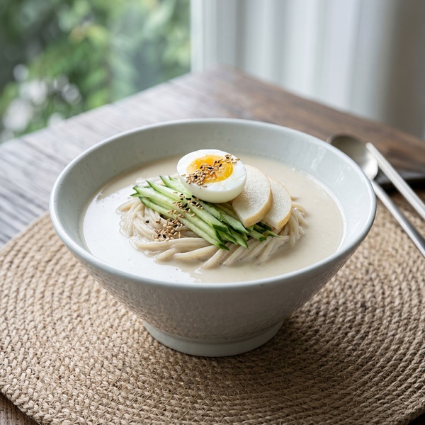 [오늘의집 단독] 핸드메이드 분청 고백자 도자기 그릇 면기 (특대) 1p