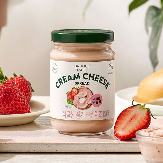 식물성 딸기 크림치즈 190g(냉장) 가격 비교 복음자리 식물성 딸기 크림치즈 190g(냉장)
