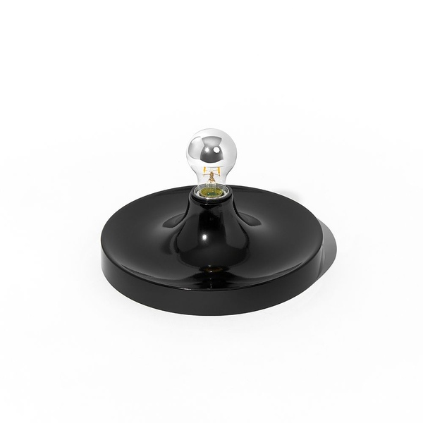 UFO KID LAMP 무타공 벽조명 (블랙)