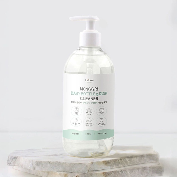 국내제조 하이비 젖병 식기세정제 500ml 용기