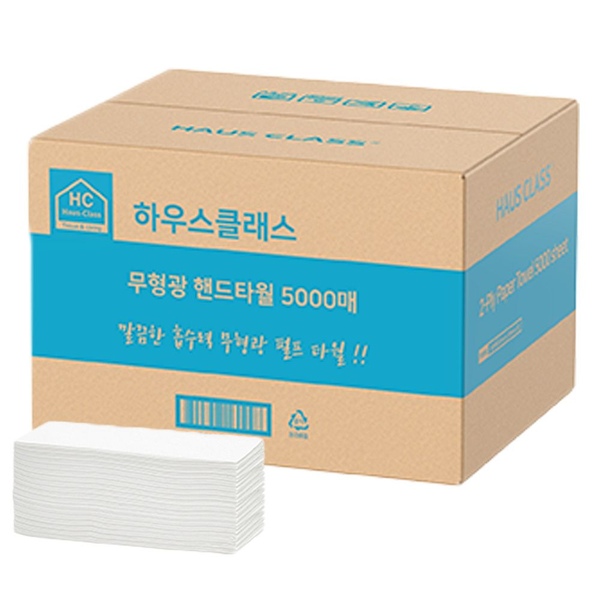 무형광 페이퍼타올 2겹 핸드타월 5000매
