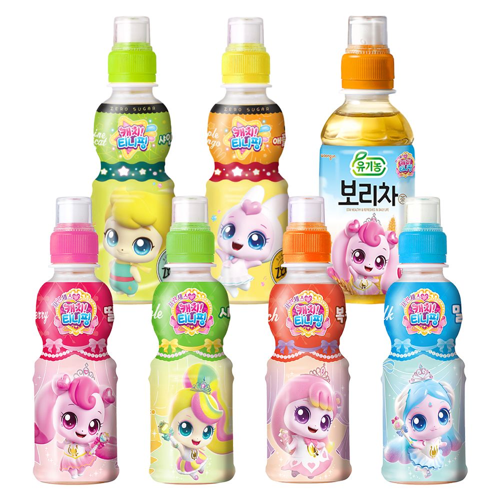 웅진식품 캐치 티니핑 음료수 3종 200ml*24개