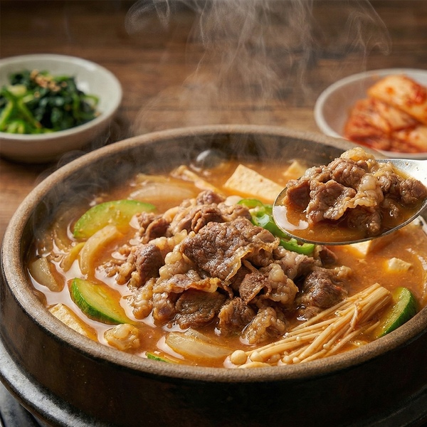 구수하고 진한 차돌 된장찌개 600g