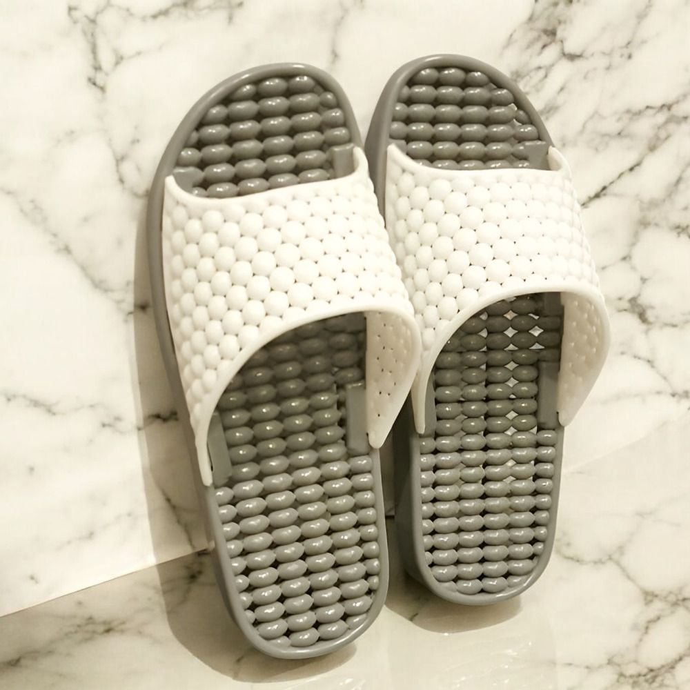 오리엔탈무드 물빠짐 그레이 욕실 슬리퍼 2 sizes