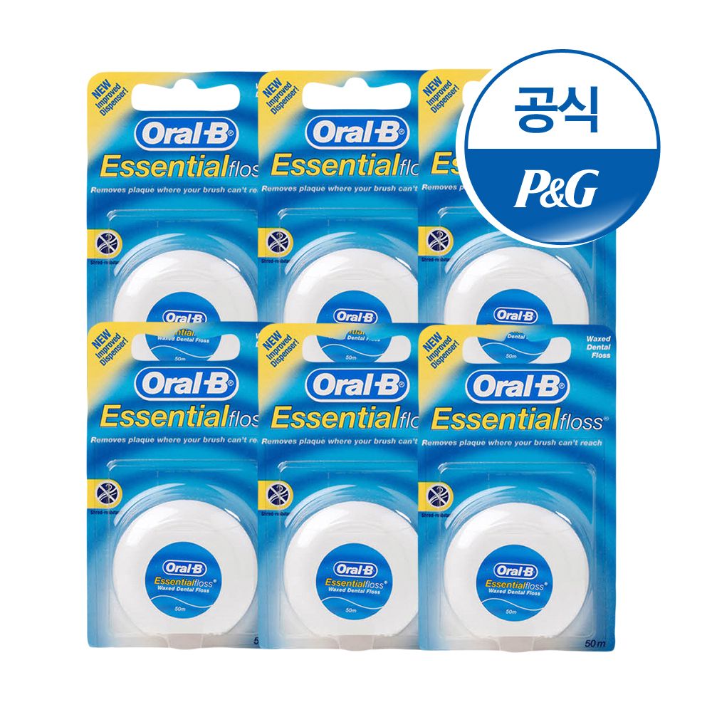 치실 왁스 50m 6개 가격 추이 오랄비 치실 왁스 50m 6개 - 최저가 16,900원
