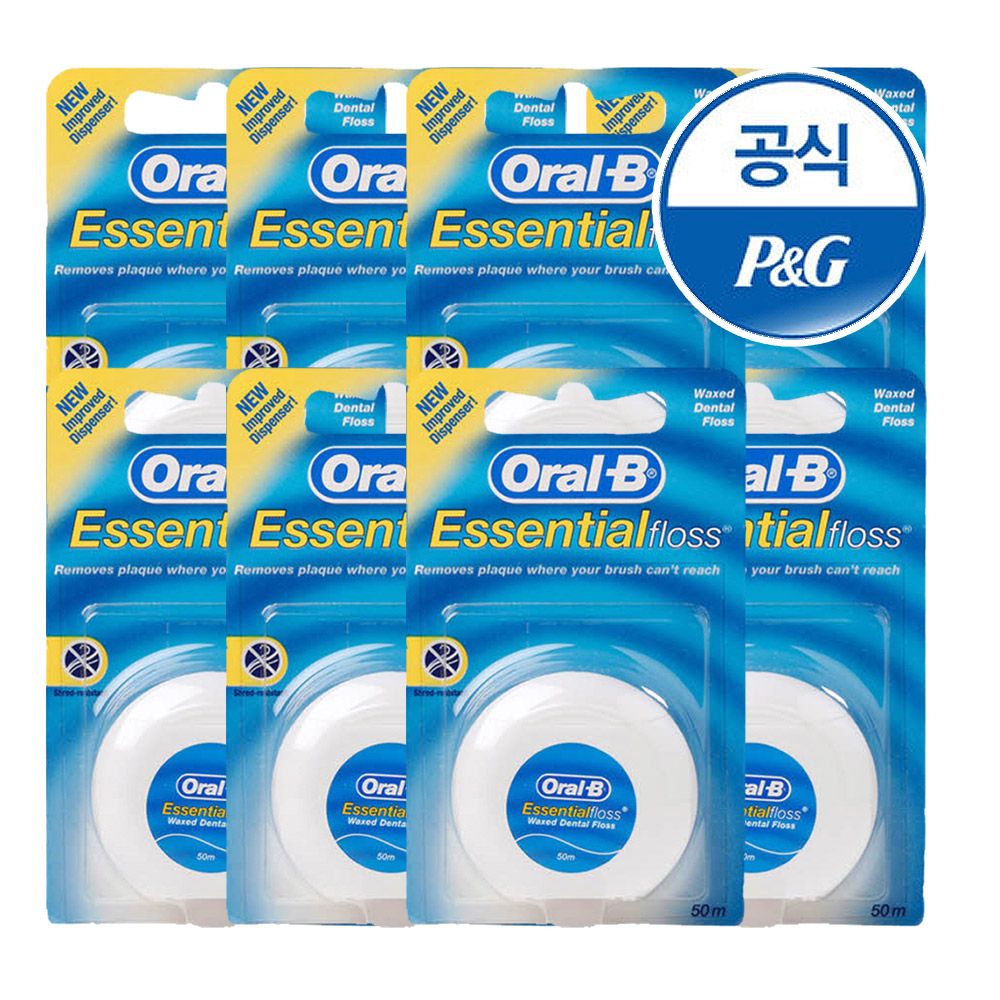 치실 왁스 50m 8개 가격 비교 오랄비 치실 왁스 50m 8개