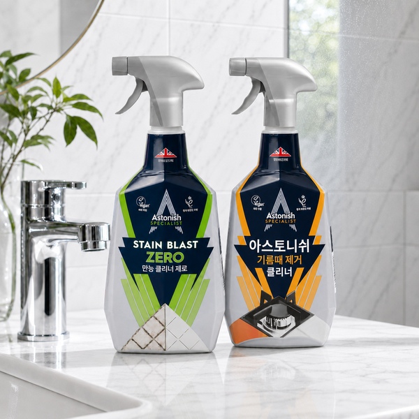 만능 클리너 제로750ml+기름때 제거 클리너750ml