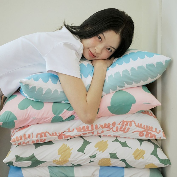 26년NEW! 히말라야 실키스노우 패턴 냉감 베개커버 10type