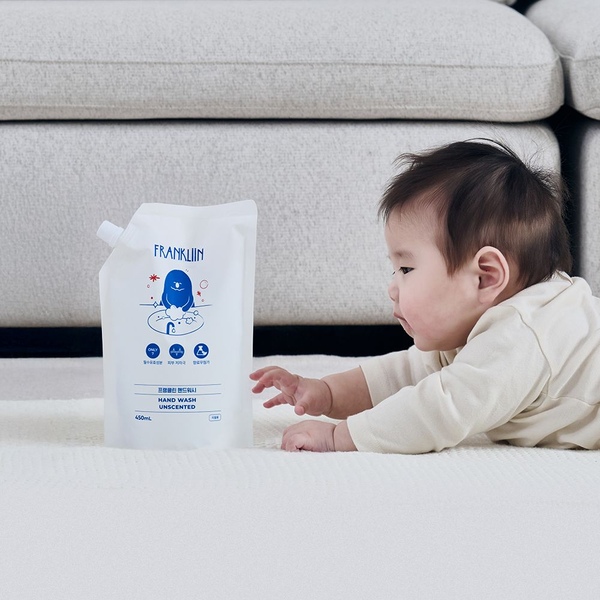 리필세트 아기 손세정제 핸드워시 리필 450ml 거품형 유아