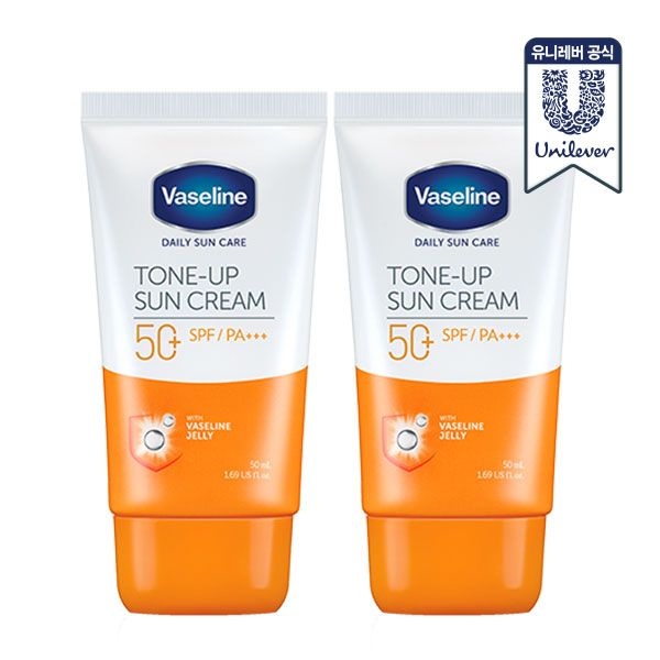 [1+1] 바세린 톤업 선크림 50ml 2개