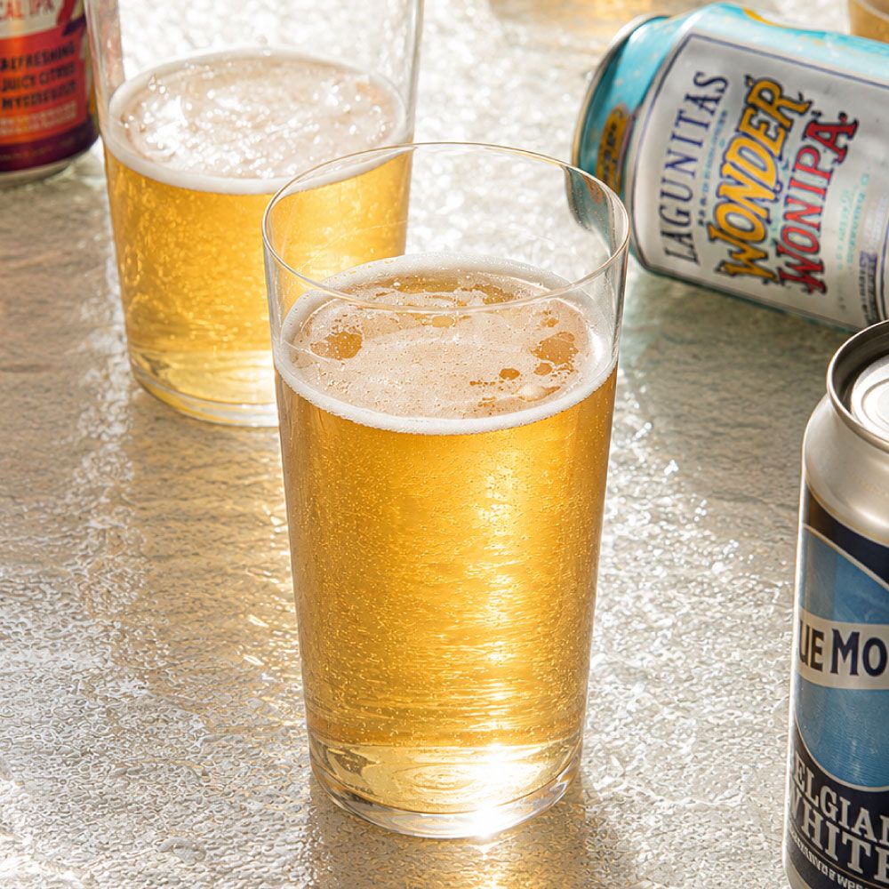 테이브른 1+1 도요사사키 우스하리 얇은 일본 맥주잔 2P 세트 (315ml/370ml/420ml)