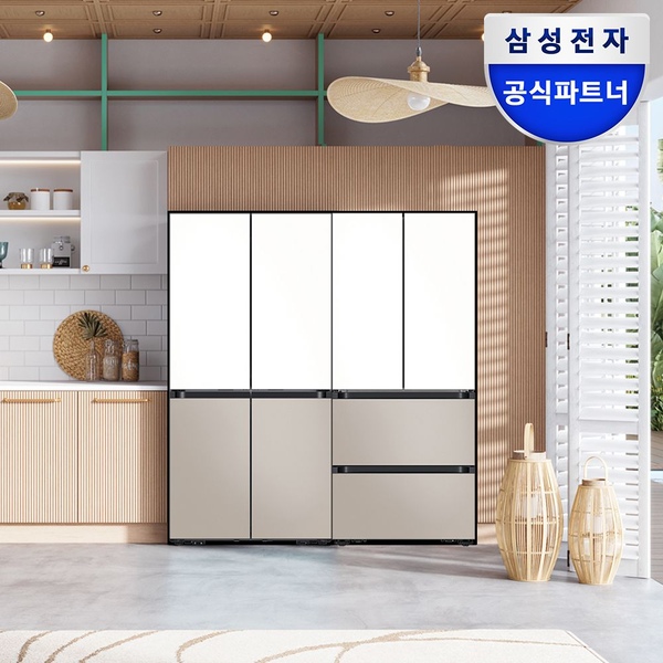 혜택가389만 비스포크 키친핏 세트 RM70F63R2ZG+RK70F42M2ZG