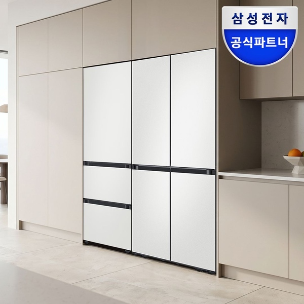 혜택가352만 비스포크 냉장고세트 RM70F63R2A RQ33DB74C1AP 코타화이트