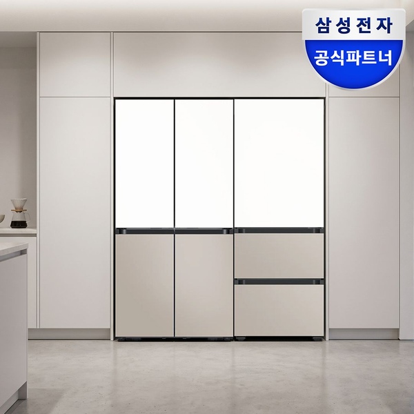 혜택가344만 키친핏 냉장고 김치냉장고 RM70F63R2ZG+RQ33DB74D2AP