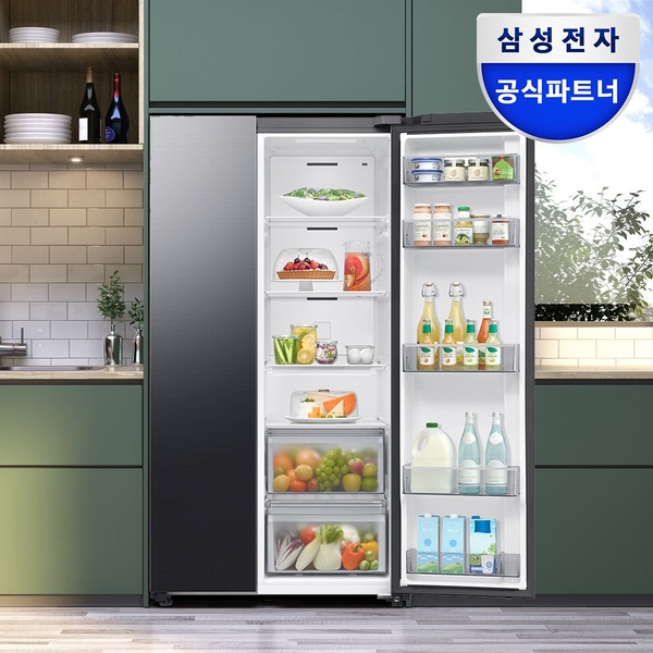 비스포크 냉장고 RS70F65Q2F AI 인버터 프리스탠딩 600리터 대용량 651L