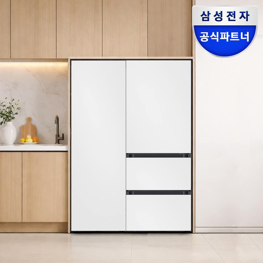 삼성전자 1도어 냉장고+3도어 김치냉장고 세트 RR40C7905AP+RQ33DB74C1AP01
