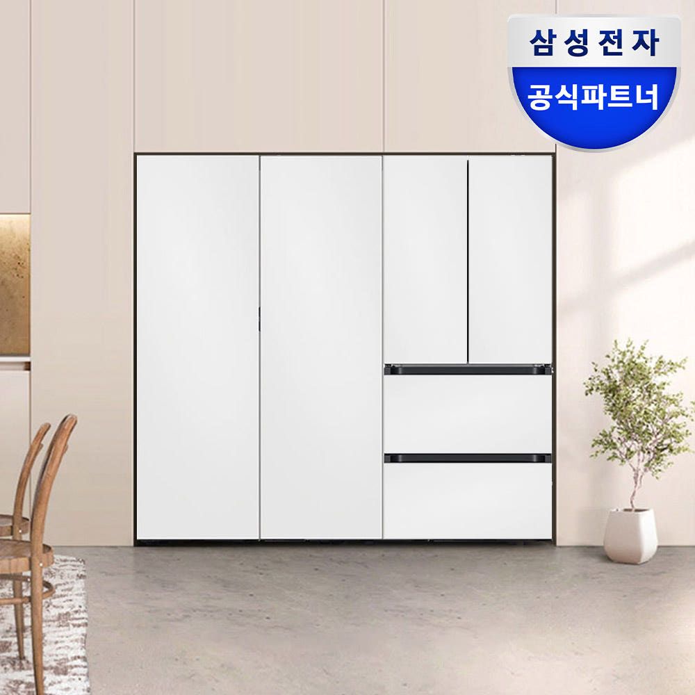 삼성전자 냉장고+4도어 김냉세트 RR40C7905AP+RZ34C7905AP+RK70F42M2A