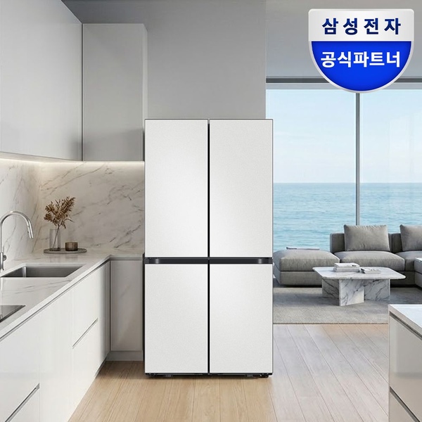 비스포크 AI 냉장고 4도어 901L 1등급 RM70F91R1A UV탈취