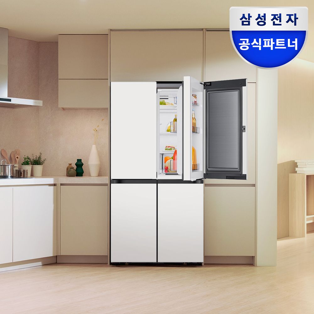 비스포크 AI 냉장고 25년형 4도어 1등급 RM70F90M1ZD 가격 비교 삼성전자 비스포크 AI 냉장고 25년형 4도어 1등급 RM70F90M1ZD