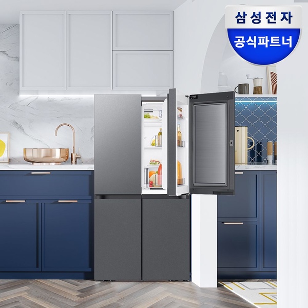 최대혜택가212만 비스포크 AI 냉장고 4도어 902L 1등급 RM70F90M1DD