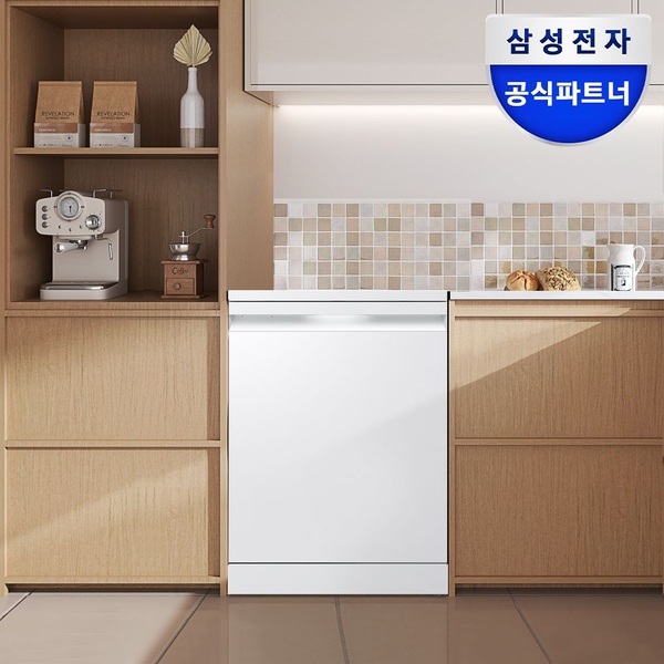 혜택가106만 비스포크 AI 식기세척기 14인용 1등급 DW80F73Y1FEW 프리스탠딩