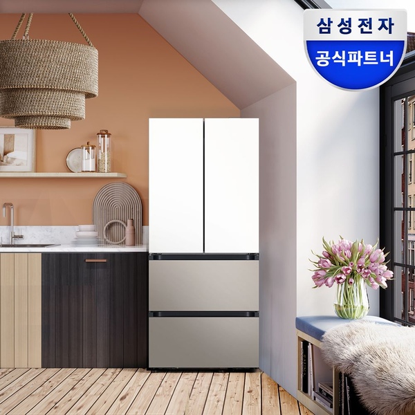 최대혜택가204만 비스포크 AI 김치냉장고 4도어 1등급 490L RK70F49M1ZG