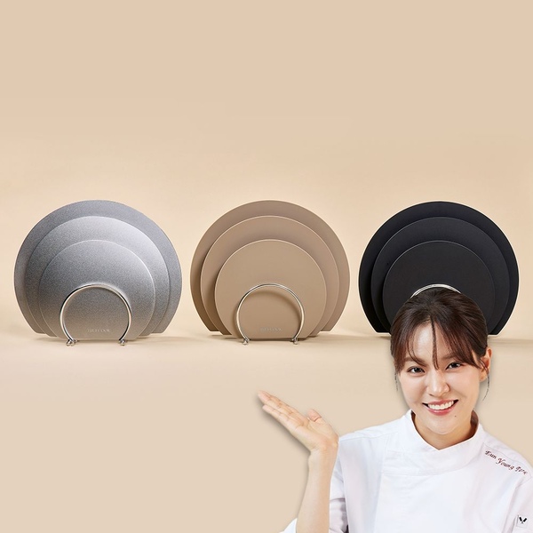 [10%쿠폰+7%카카오] 칼자국 이염 걱정없는 위생 TPU&스텐 도마 세트
