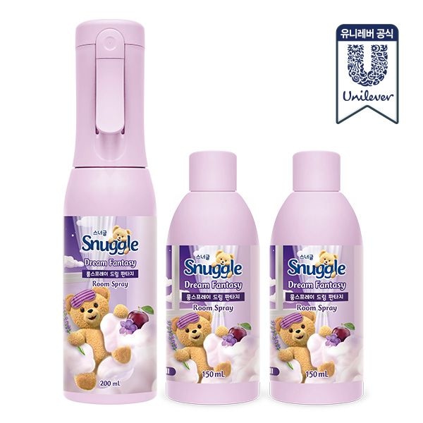 유니레버 스너글 룸 스프레이 200ml + 150ml 2개
