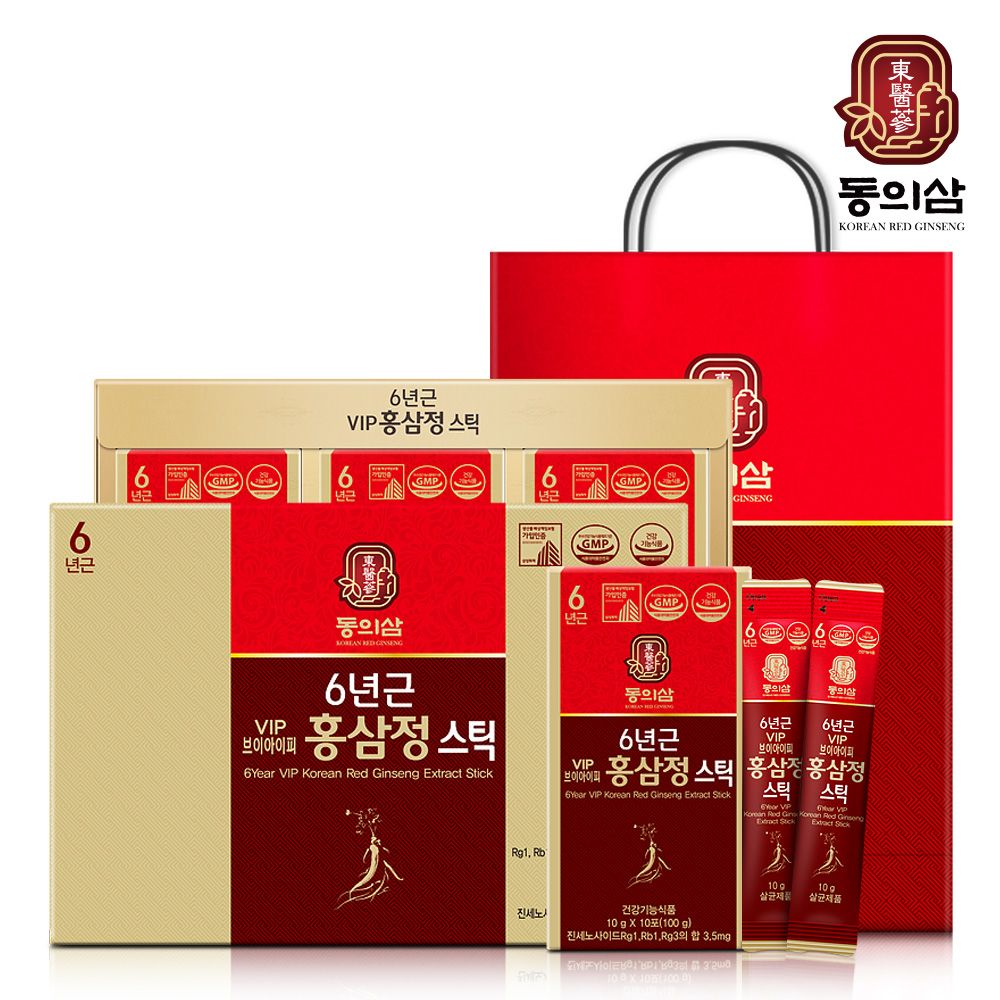동의삼 6년근 VIP 홍삼정스틱 10g*30포