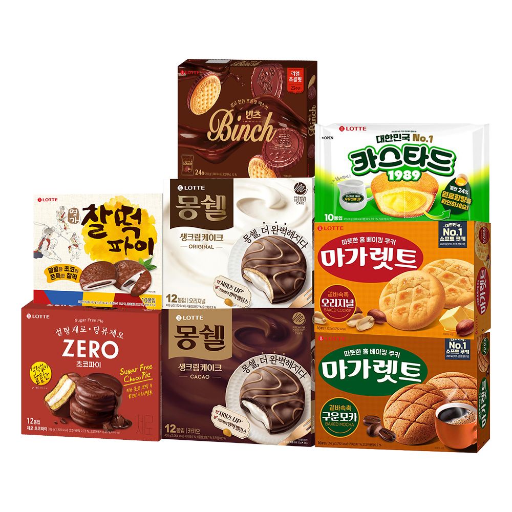 롯데 인기 비스킷 8종 2+2 골라담기 가격 추이 롯데웰푸드 롯데 인기 비스킷 8종 2+2 골라담기 - 최저가 15,996원