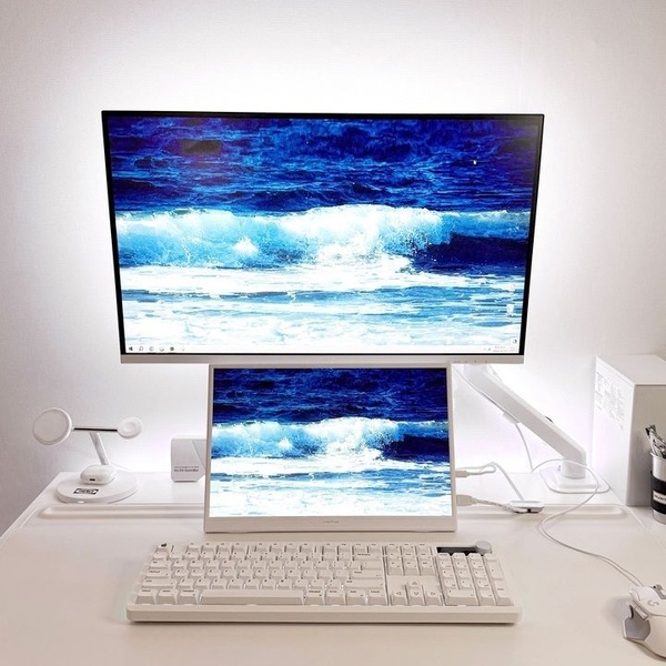 27QD166CM QHD IPS USB-C 68cm 피벗 게이밍 컴퓨터 모니터 무결점