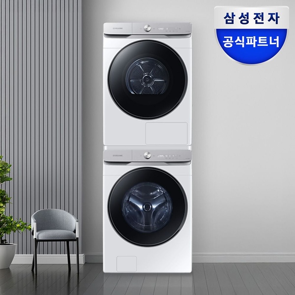 WF21DG6650BW2T AI 세탁기 건조기 21+21kg 화이트