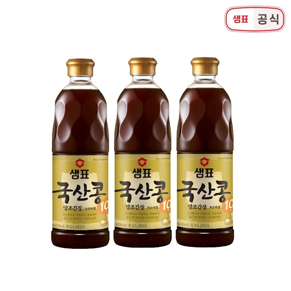 국산콩 양조간장 프리미엄 860ml*3