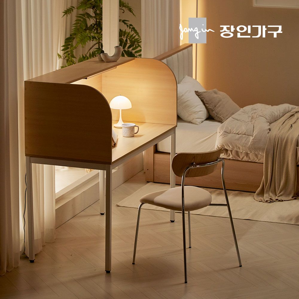 장인가구 장인가구 토모 집중력 독서실 1인용 스터디 학생 책상 800
