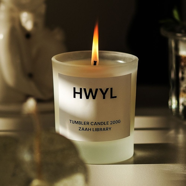 휠 HWYL 캔들 향초 우디향
