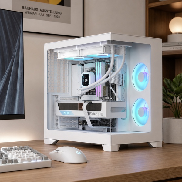 Pop 2 Vision RGB 화이트 감성 게이밍PC (9800X3D/5080/32GB)