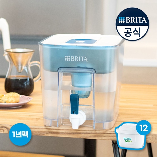 [공식판매처] 정수기 플로우 8.2L 1년팩(기본필터 1입 + 추가필터 12입)