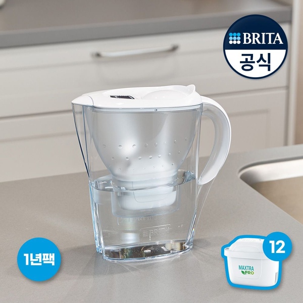 [공식판매처] 정수기 마렐라XL 3.5L 1년팩(기본필터 1입 + 추가필터 12입)