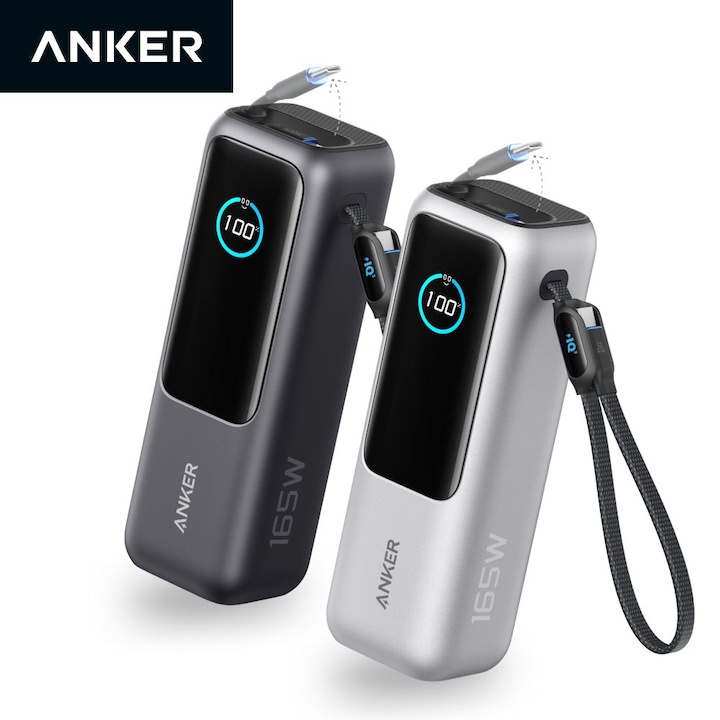 앤커 국내정발 파워뱅크 25000mAh 165W 보조배터리 C타입일체형 A1695