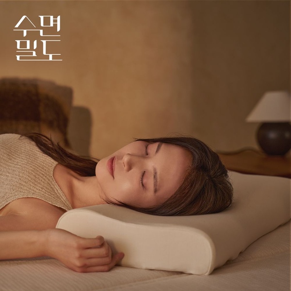 매트리스와 함께 설계된 베개 (메모리폼 경추 베개)