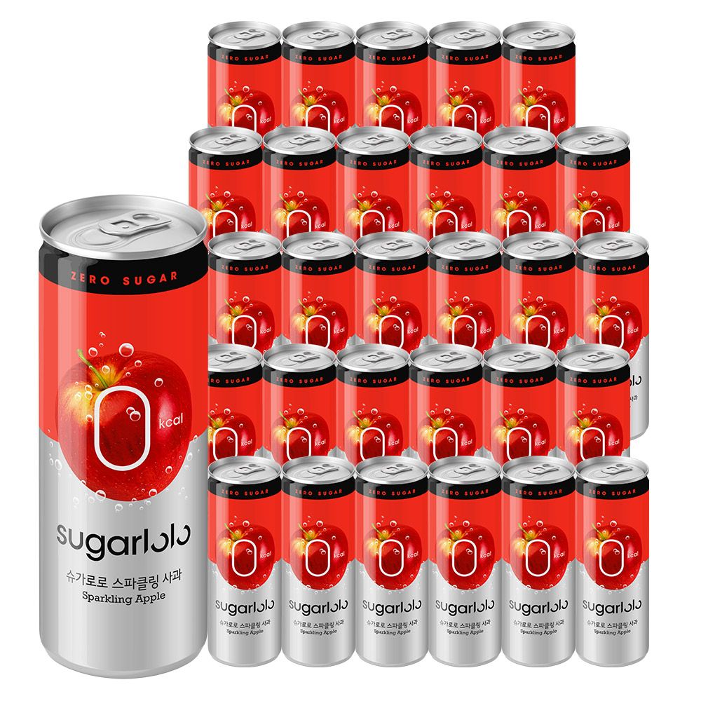 슈가로로 스파클링 사과 캔 250ml*30개 가격 비교 인테이크 슈가로로 스파클링 사과 캔 250ml*30개