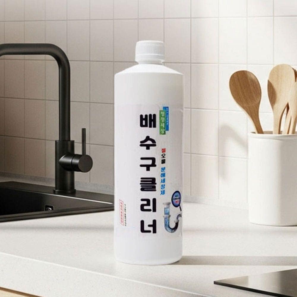 청정세상 배수구 클리너 젤 오물 분해 세정제