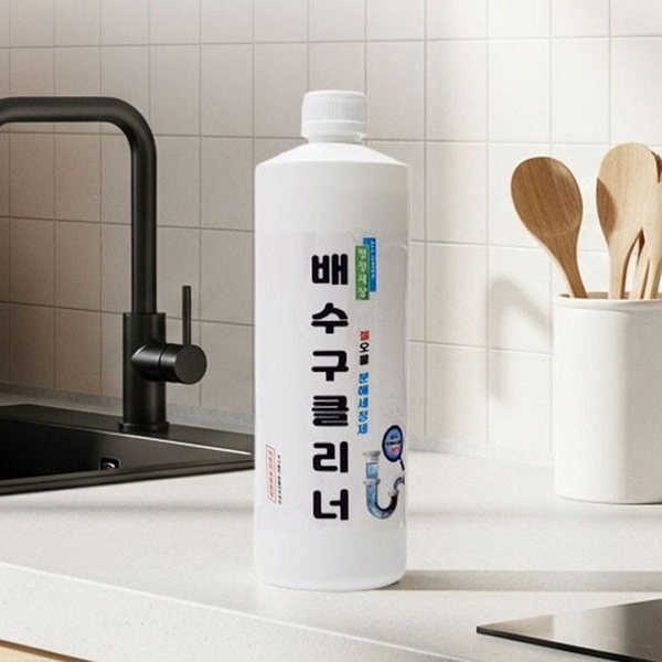 배수구 클리너 젤 오물 분해 세정제