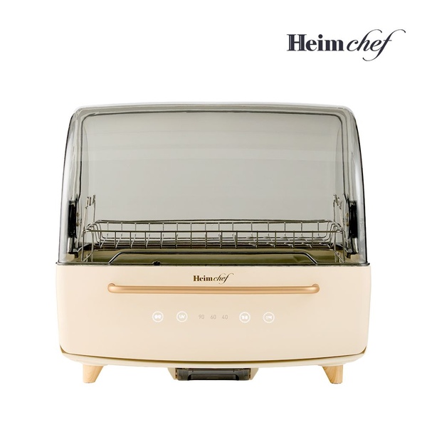 70L 식기건조기 HTD-3402B 멜로우 베이지 음성안내 UV+열풍 고온살균