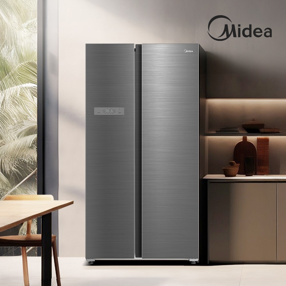 양문형 냉장고 592L 메탈 MDRS791MYF46H 가격 추이 마이디어(Midea) 양문형 냉장고 592L 메탈 MDRS791MYF46H - 최저가 729,000원
