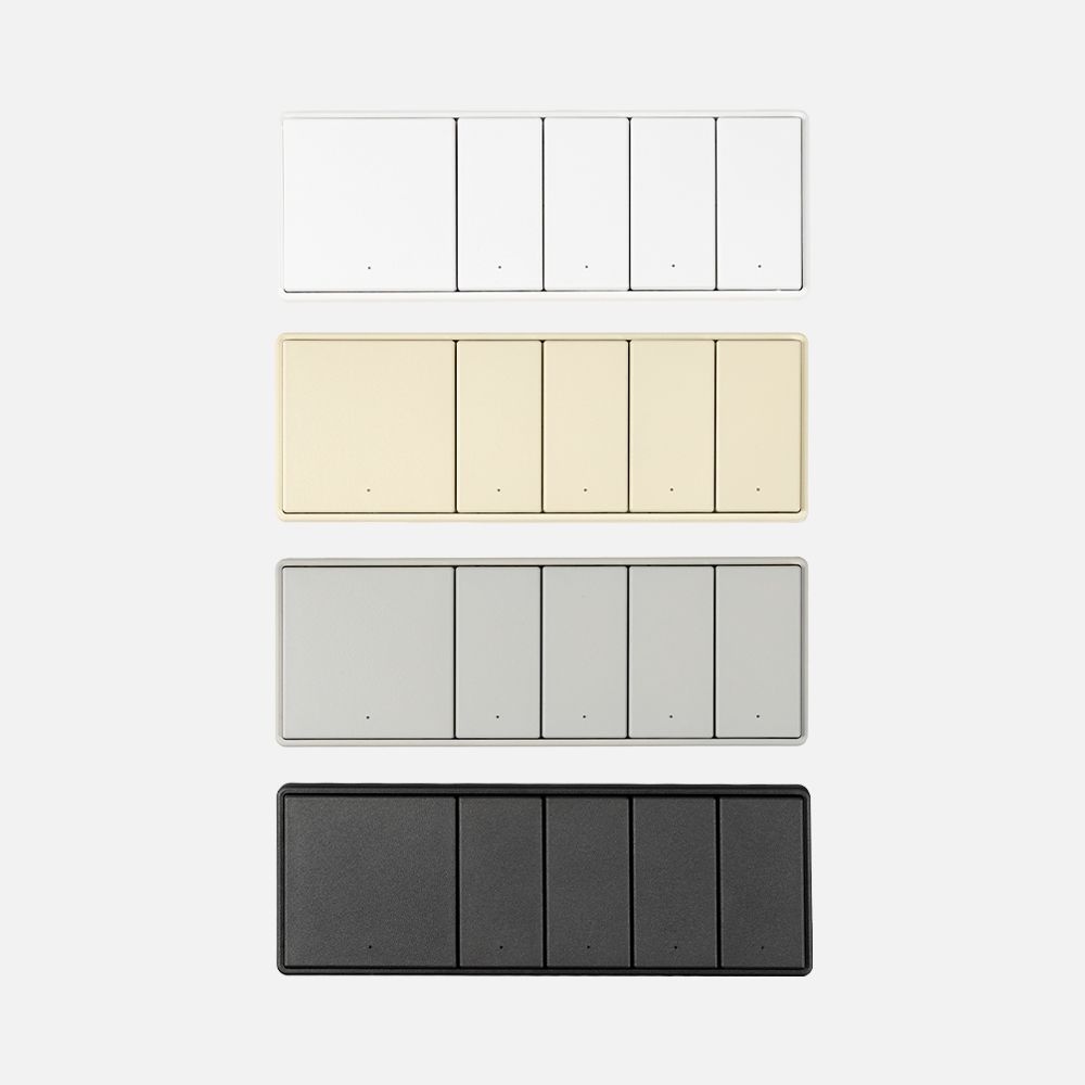 파츠 프리미엄 스위치_3구 5회로_4colors