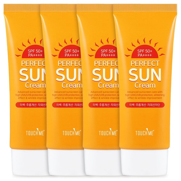 퍼펙트 3중 기능성 선크림 60ml 4개
