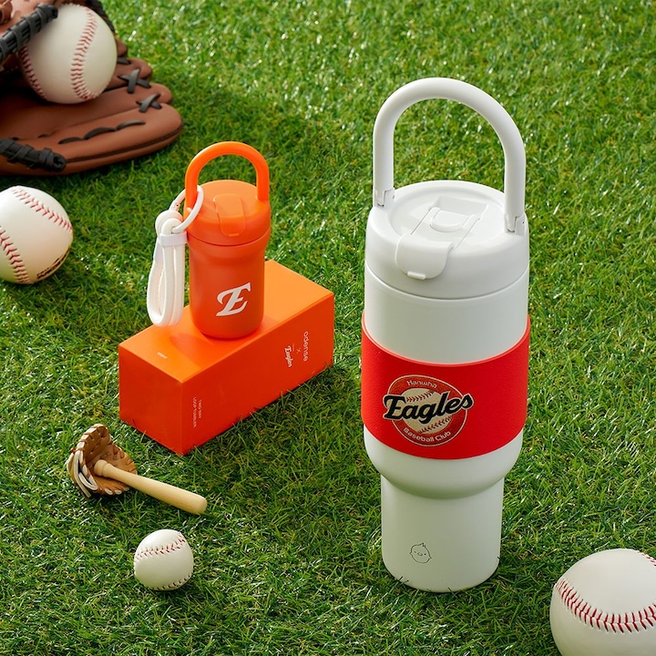 [오늘의집] 오덴세 오덴세 X KBO 투웨이 루프 텀블러 750ml + 미니텀블러 세트