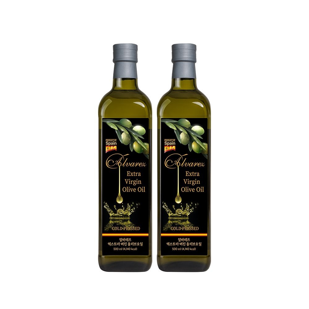 엑스트라 버진 올리브오일 500ml 2병 스페인 피쿠알